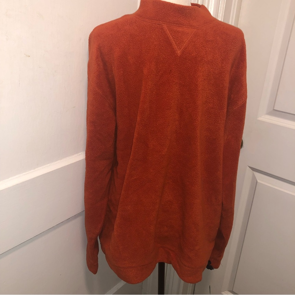 Gh bass mens fleece sweater size large